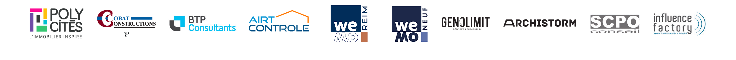 Logos partenaires du TTI 2026